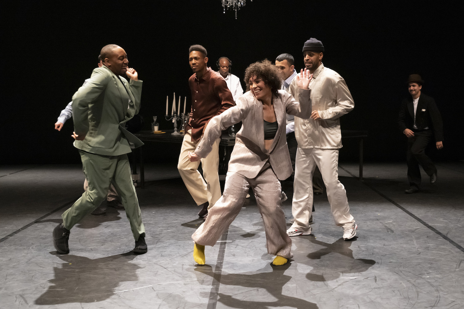 "Hip Hop opening" - Bouside Ait Atmane et Saïdo Lehlouh - Suresnes Cités Danse 2022 © Dan Aucante