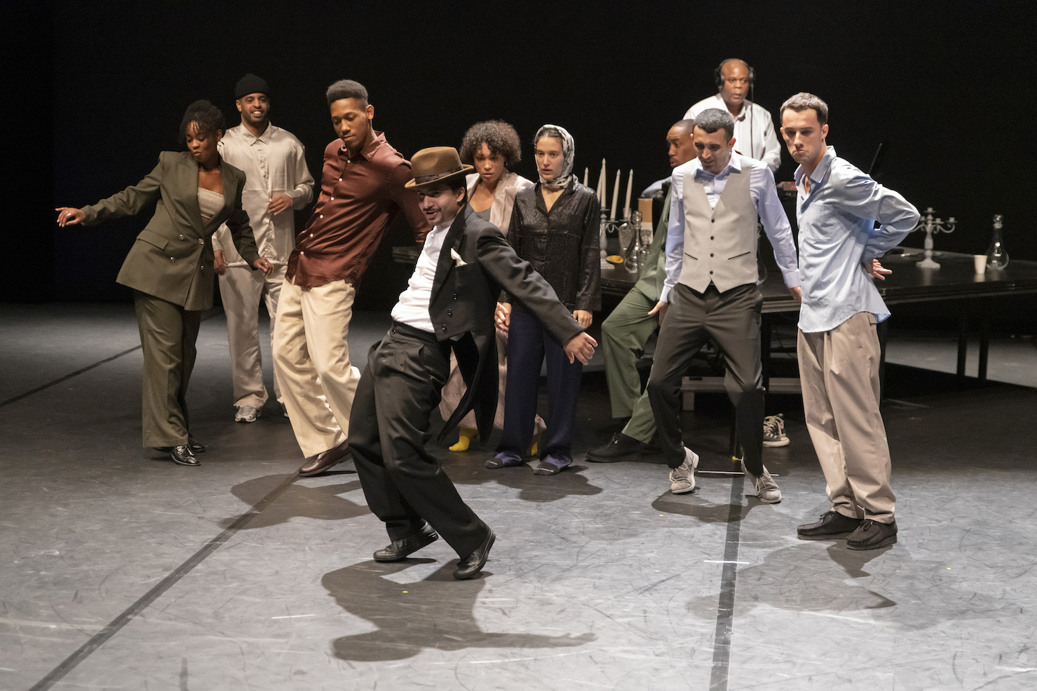 "Hip Hop opening" - Bouside Ait Atmane et Saïdo Lehlouh- Suresnes Cités Danse 2022 © Dan Aucante