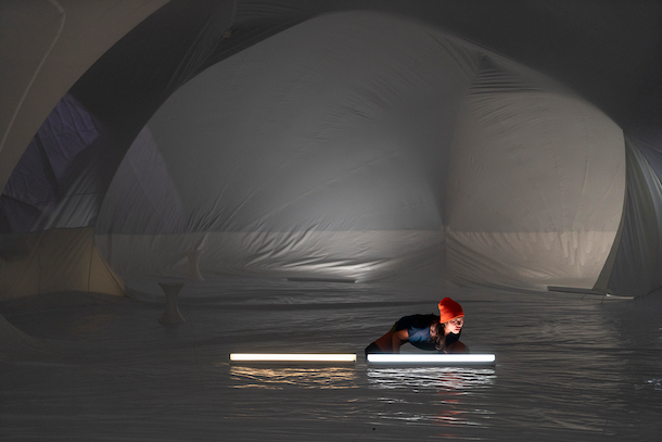 La Veillée – Olivia Grandville, La Tierce, Mai Ishiwata, Guillaume Marie, Eric Nebie, Matthieu Patarozzi © Marc Domage