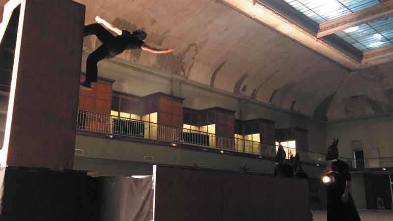 "Fugue VR" - Yoann Bourgeois/Michel Reilhac - Tournage © D.R