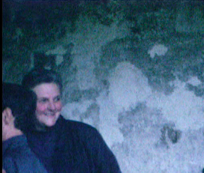 Bénédicte Pesle chez elle en 1988 © Nicolas Villodre