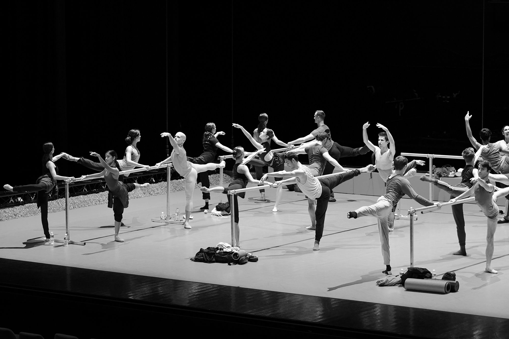 Classe du Malandain Ballet Biarritz © Olivier Houeix