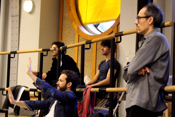 Pierre Rigal et Roy Genty en répétition @ Jean Couturier