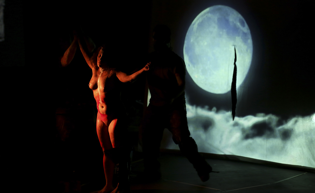 "The Legend of Burning Man" - Cie Insectotròpics © IEX Cosmonauta