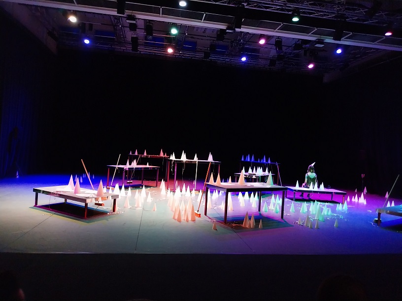 La scénographie de "Joie UltraLucide" © THomas Hahn