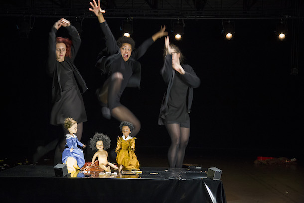 ."Le bain" - Gaëlle Bourges © Danielle Voirin