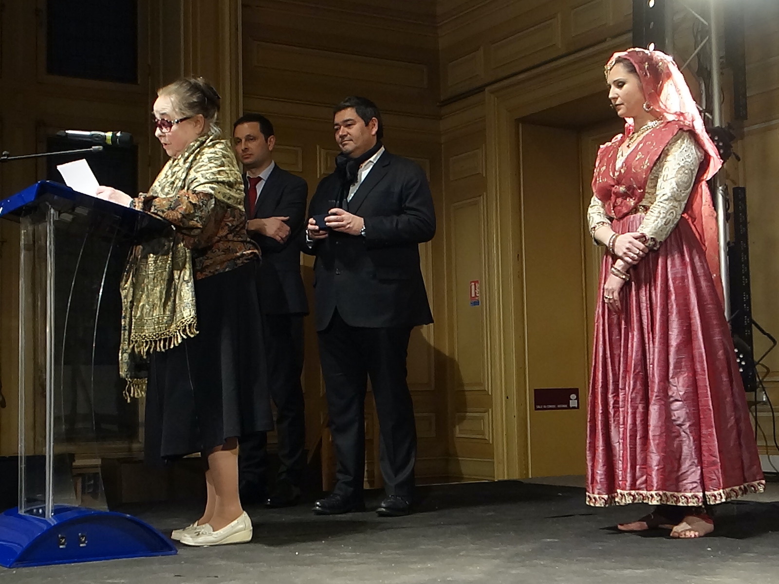 Milena Salvini et Isabelle Anna - 2018 Remise de la médaille de la Ville de Paris © Nicolas Villodre