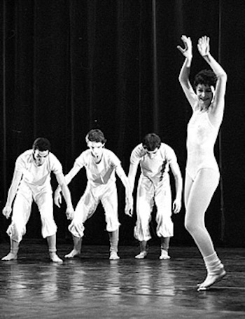 "Scène Rouge" - Bernardo Montet, Dominique Bagouet, Bernard Glandier, Monet Robier © DR