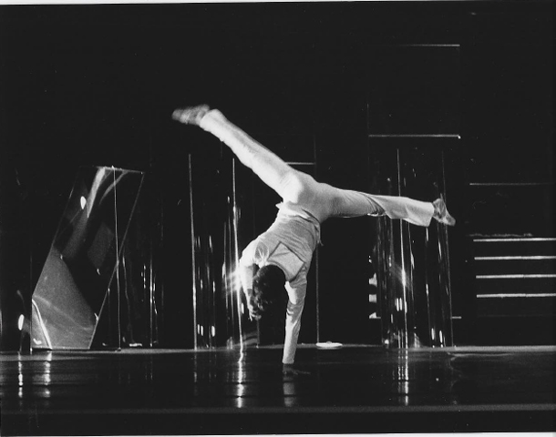 Benjamin Lamarche dans "Adame Miroir" de Janine Charrat © DR