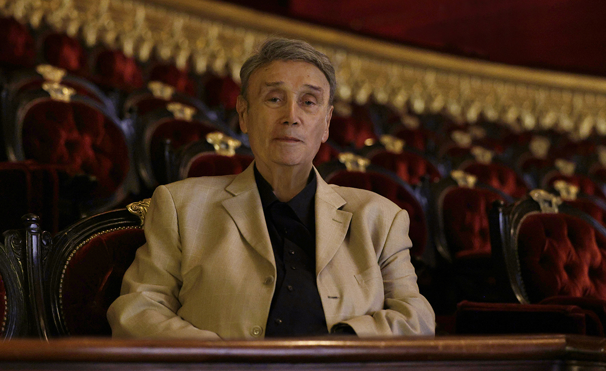 Pierre Lacotte à l'Opéra lors de la création de "Le Rouge et le Noir" en 2021© Svetlana Loboff/OnP