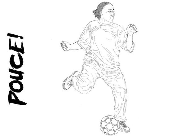 "Rites de passage", illustration pour le Festival POUCE ! © FranckTallon