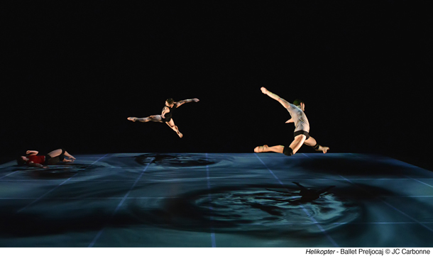 Le Ballet Preljocaj dans "Helikopter" J.C. Carbonne