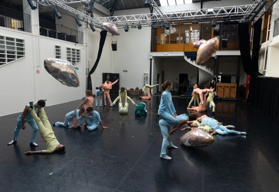 Répétitions "Songlines" - Marco Berrettini / Ballet de Lorraine © CCN/BdL