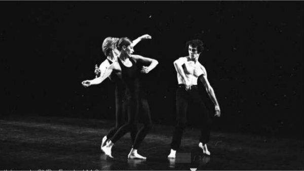 Brigitte Lefèvre et Jacques Garnier dans "Avalanches" de Lar Lubovitch