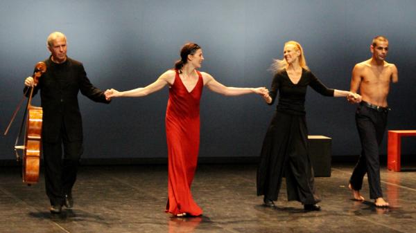 Jean-Paul Dessy, Marie-Agnès Gillot, Carolyn Carlson, Luc Bruyère © Jean Couturier