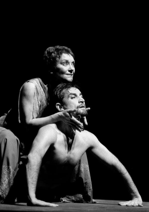 "Nuit Obscure" Maria Casarès, Maurice Béjart