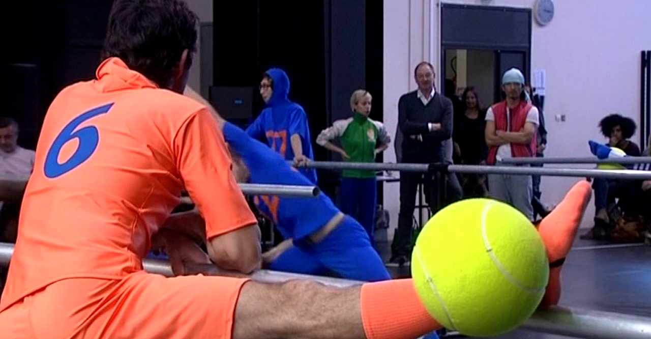 Le Ballet national de Marseille dans "Sport fiction" © D.R.