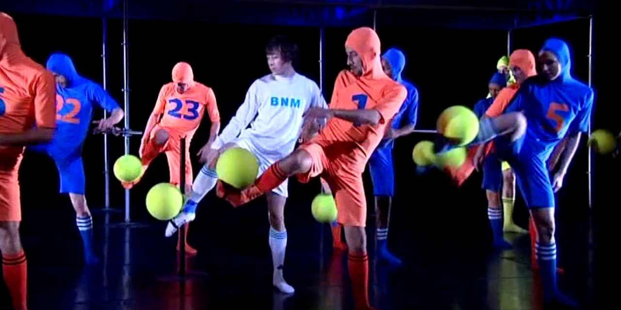 Le Ballet national de Marseille dans "Sport fiction" © D.R.