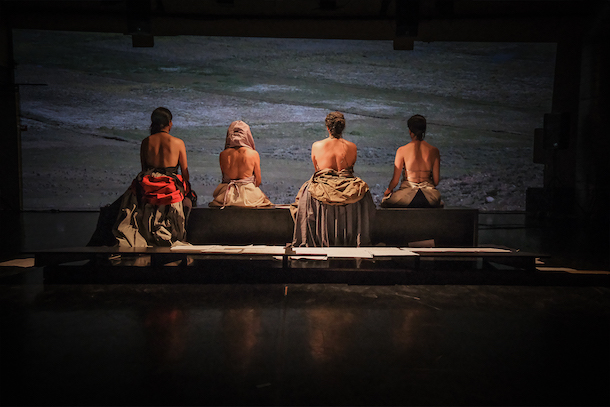 "Laaroussa Quartet" de Selma et Sofiane Ouissi © Veerle Vercauteren