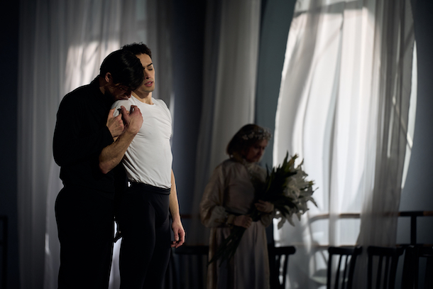 David Soares, Martin ten Kortenaar et Venera Blumert Gilmutdinova dans "Noureev" de Yuri Possokhov & Kirill Serebrennikov
© Carlos Quezada