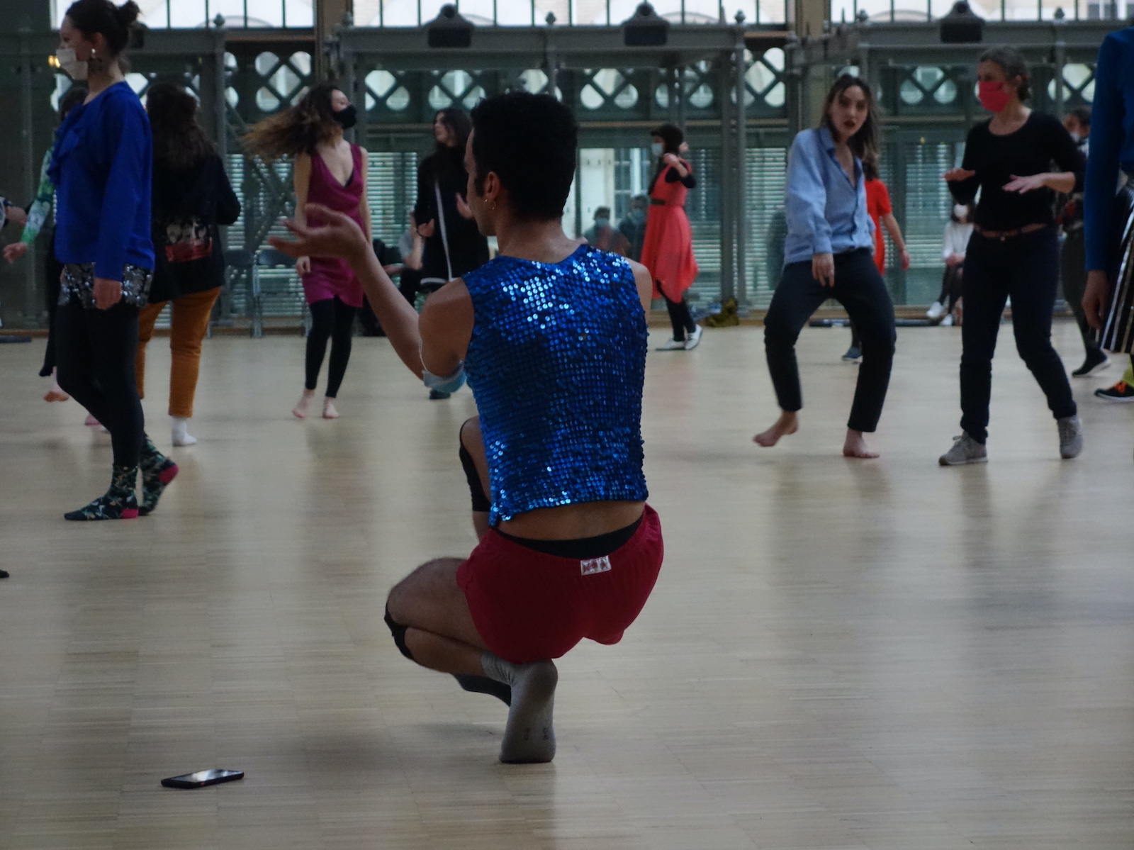 "Sur le Carreau" - Yves-Noël Genod © Nicolas Villodre