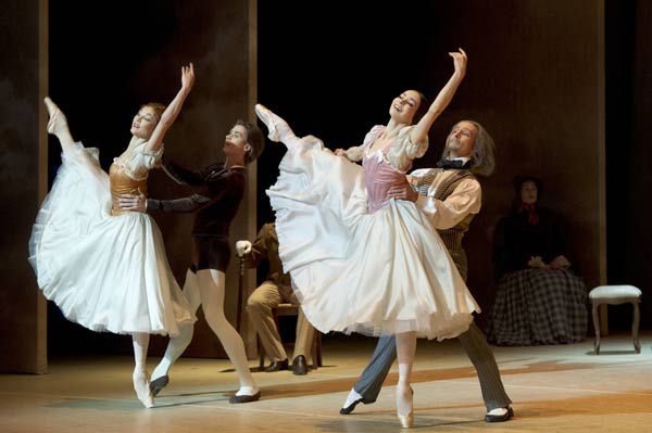 Diana Vishneva, Ekaterina Shipulina, Artem Ovcharenko, Yan Godorosky @ L. Philippe/Opéra national de Paris
