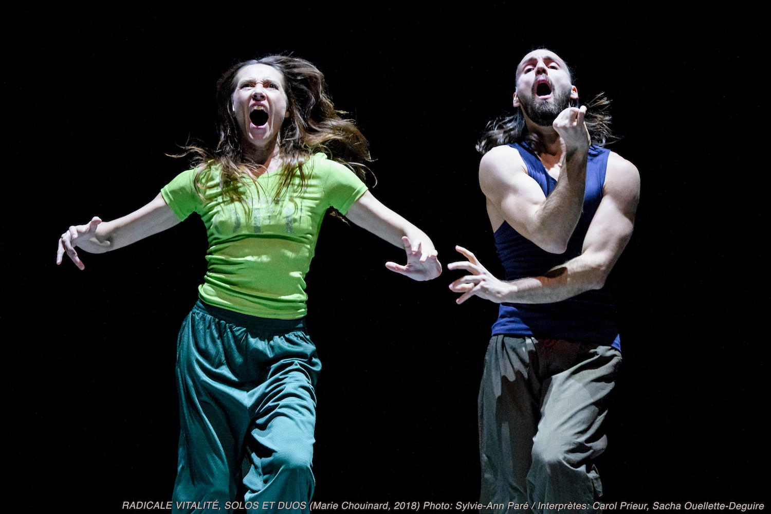 "Radicale Vitalité, Solos et Duos" de Marie Chouinard - Carol Prieur/Sacha Ouellette-Deguire © Sylvie-Ann Paré