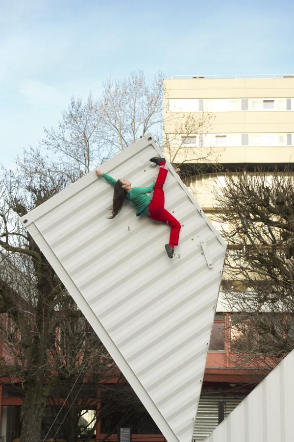 Satchie Noro et Sylvain Ohl "Origami" Ivry-sur-Seine, Hôtel de Ville; 2015