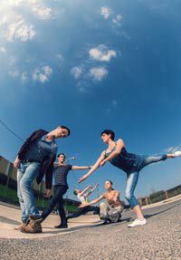 Variations pour cinq chorégraphes © Studio Hussenot